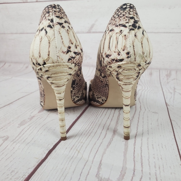 Steve Madden Daisie Natural Snakeskin - Picture 4 of 6